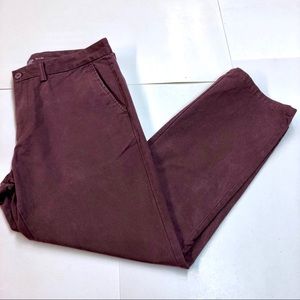 Old Navy Plum Khaki Pants 36 x 30